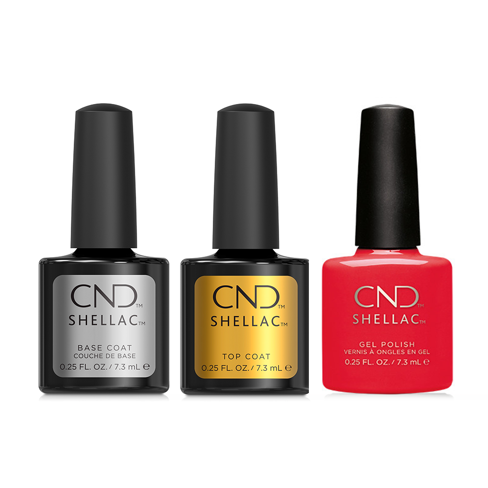 CND - Shellac Combo - Base, Top & Mambo Beat – Sleek Nail