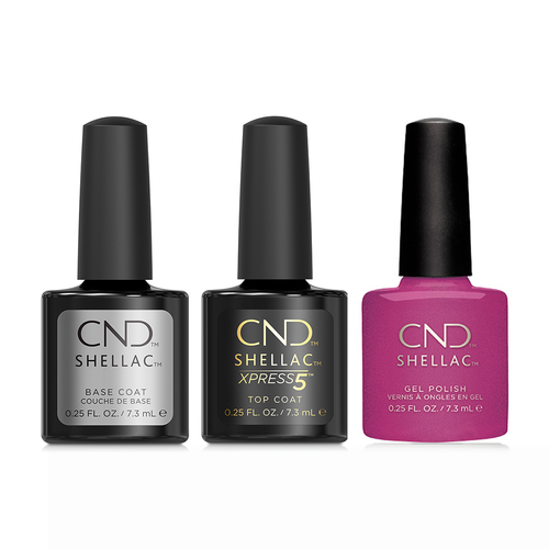 CND - Shellac Combo - Base, Top & Magenta Mischief