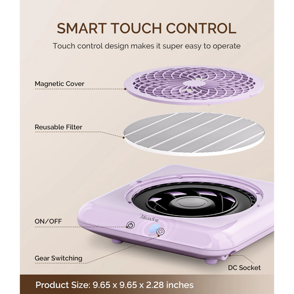 MelodySusie - SProF Nail Dust Collector - Purple