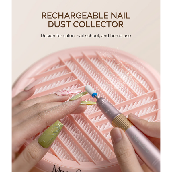 MelodySusie - SProR Cordless & Rechargeable Nail Dust Collector - Pink