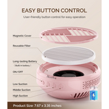 MelodySusie - SProR Cordless & Rechargeable Nail Dust Collector - Pink