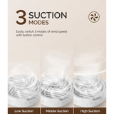 MelodySusie - SProR Cordless & Rechargeable Nail Dust Collector - White