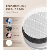 MelodySusie - SProR Cordless & Rechargeable Nail Dust Collector - White