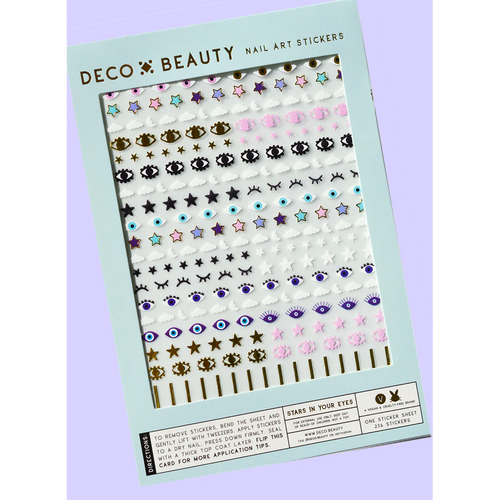 Deco Beauty - Nail Art Stickers - Stars In Your Eyes