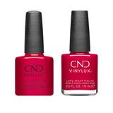 CND - Vinylux Topcoat & Red Baroness 0.5 oz - #139