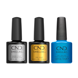 CND - Shellac Combo - Base, Top & What's Old Is Blue Again