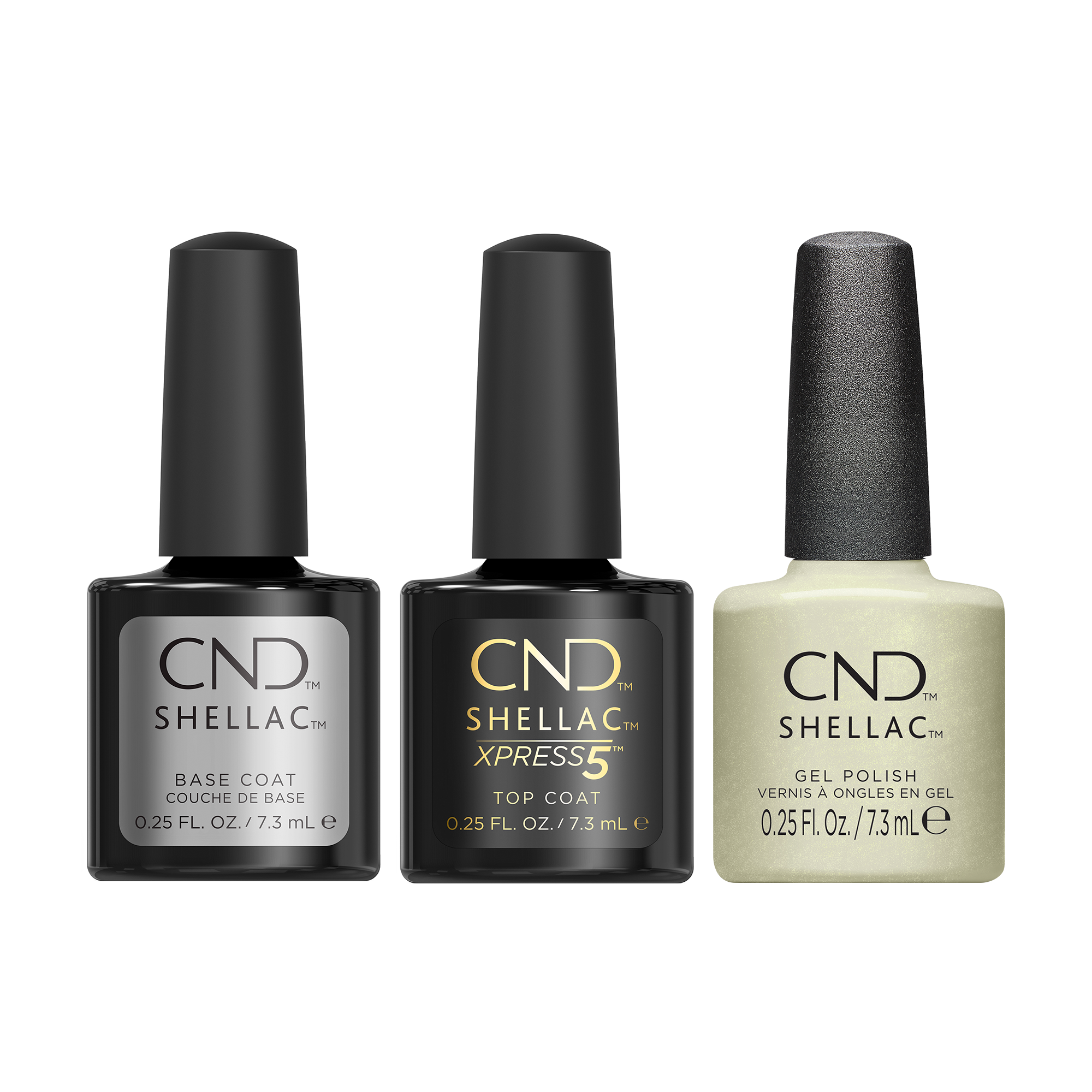 CND Shellac Xpress5 Combo Rags To Stitches | Sleek Nail