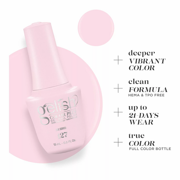 Gelish Gel Color Plus - Silk Served 0.5 oz