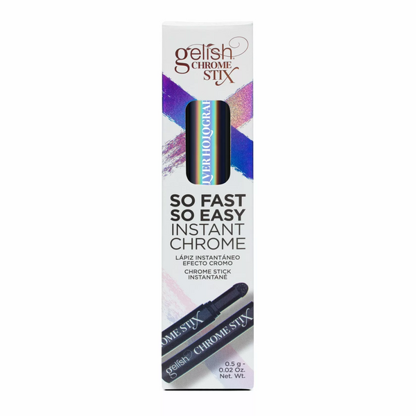 Gelish - Chrome Stix - Silver Holographic