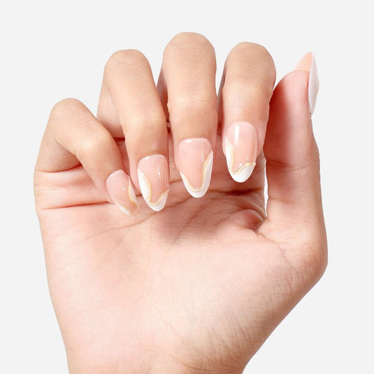 Never Have I Ever - Simple But Make It A Statement - Short Almond Press-On Nails