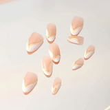 Never Have I Ever - Simple But Make It A Statement - Short Almond Press-On Nails