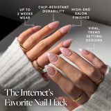 Glamnetic - Press On - Soulmate Energy - Short Almond