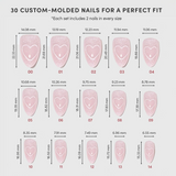 Glamnetic - Press On - Soulmate Energy - Short Almond