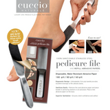 Cuccio - Stainless Steel Pedicure Exfoliating Refill Papers 80 grit (medium)