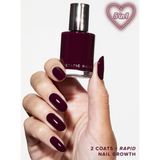 Static Nails - 5 In 1 Rapid Growth Treatment - Cherry Noir