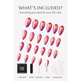 Never Have I Ever - Sunset Chrome - Press-On Nails By Taybeepboop