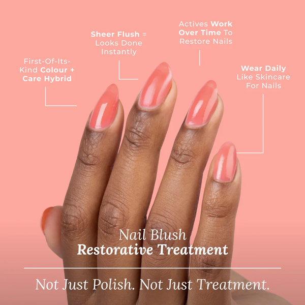 butter LONDON - Nail Blush Restorative Treatment - Sunset Glow