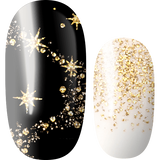 Lily and Fox - Nail Wrap - Galaxia (Gold)
