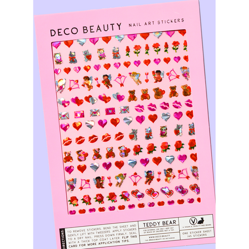 Deco Beauty - Nail Art Stickers - Teddy Bear