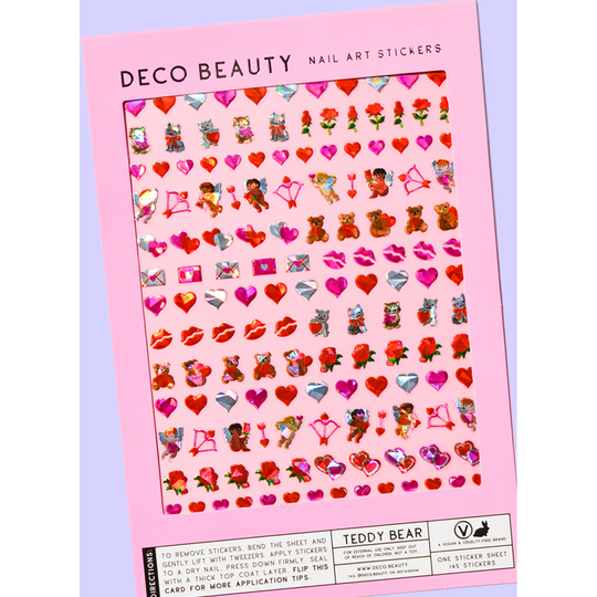 Deco Beauty - Nail Art Stickers - Teddy Bear