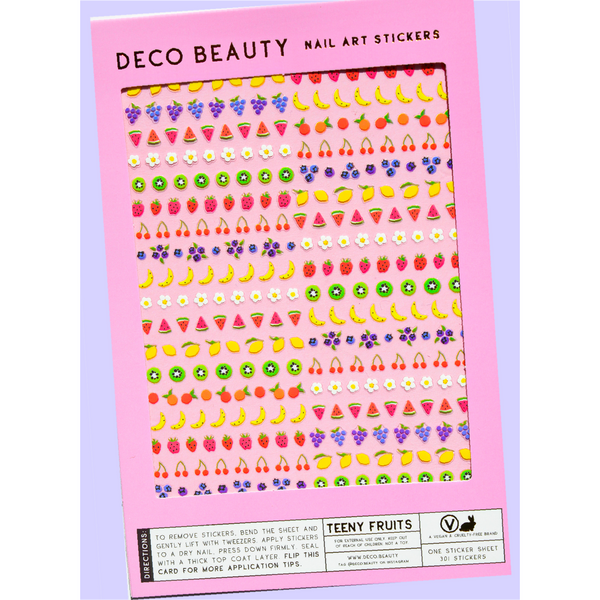 Deco Beauty - Nail Art Stickers - Teeny Fruits