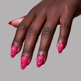 Glamnetic - Press On - Text Me Back - Short Almond