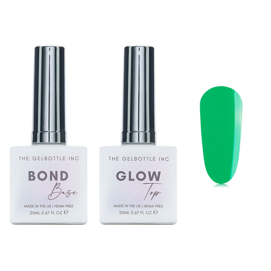 The GelBottle Inc - Gel Combo - Bond Base, Glow Top & Hema-Free Paint - Bottega