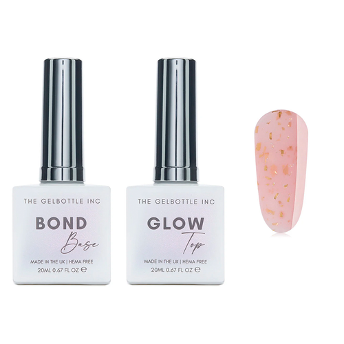 The GelBottle Inc - Gel Combo - Bond Base, Glow Top & Hema-Free Paint - Janes Jewels