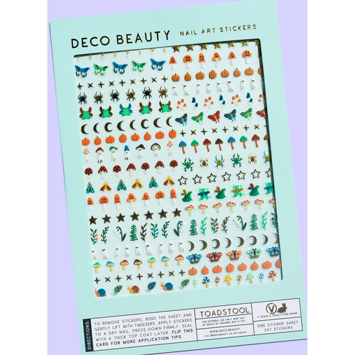 Deco Beauty - Nail Art Stickers - Toadstool