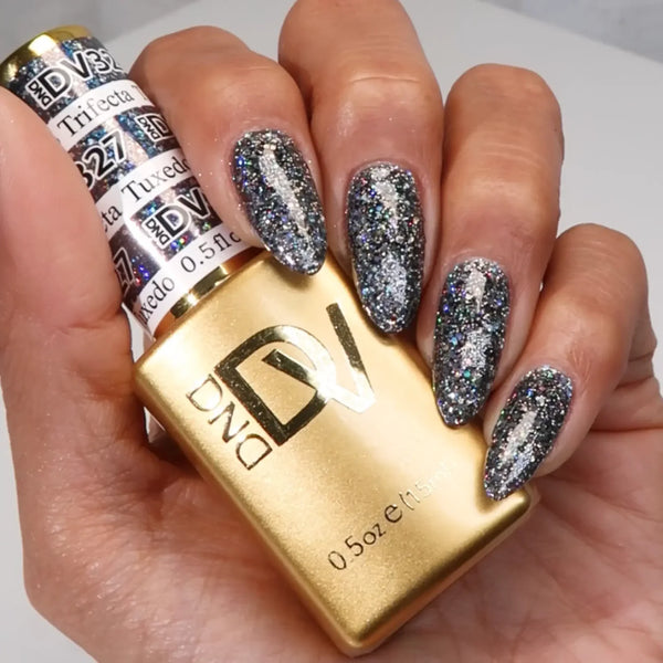 DND - Diva Gel - Tuxedo Trifecta #327