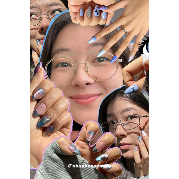 Never Have I Ever - Titanium Jelly - Press-On Nail By Jade Roland