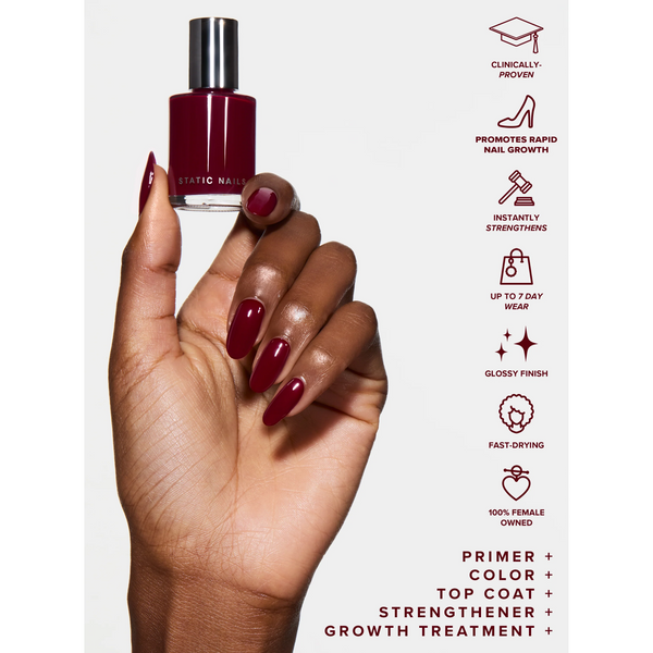 Static Nails - 5 In 1 Rapid Growth Treatment - Tongue Tied
