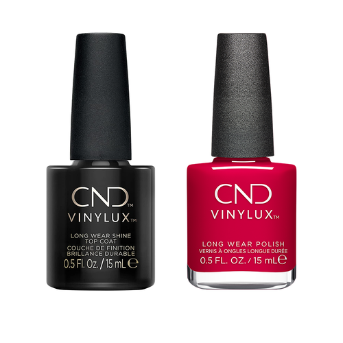 CND - Vinylux Topcoat & Scarlet Letter 0.5 oz - #145