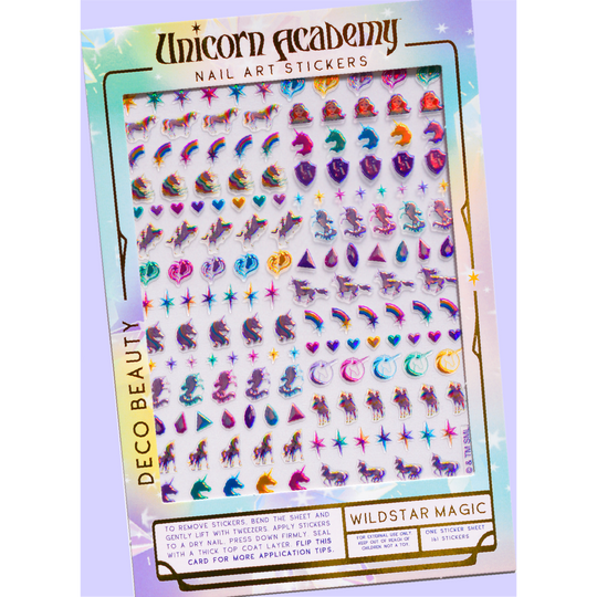 Deco Beauty - Nail Art Stickers - Unicorn Academia - Wildstar Magic