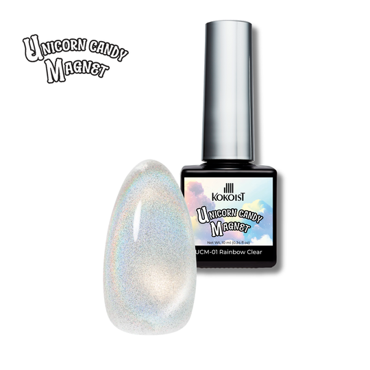 Kokoist - Unicorn Candy Magnet - Rainbow Clear - #UCM-01