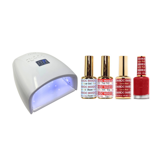 DND - DC DUO Gel Kit & Lava Red