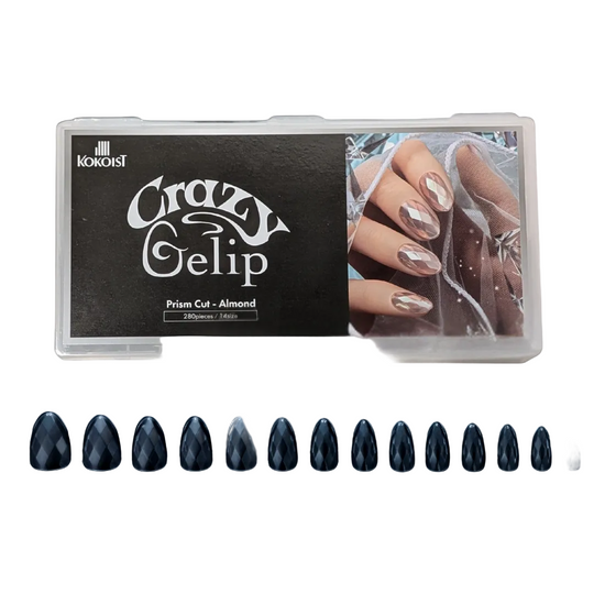 Kokoist - Gelip Extensions - Prism Cut Almond Crazy Gelip