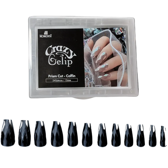 Kokoist - Gelip Extensions - Prism Cut Coffin Crazy Gelip