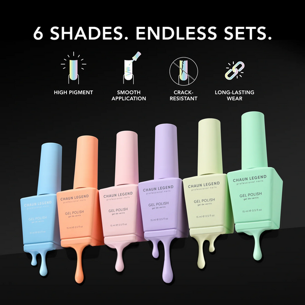 Chaun Legend - Gel Polish - V.2 Spring Collection