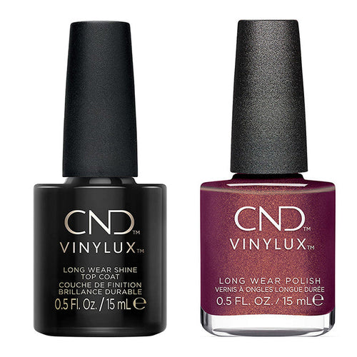 CND - Vinylux Topcoat & Purplexity 0.5 oz - #474