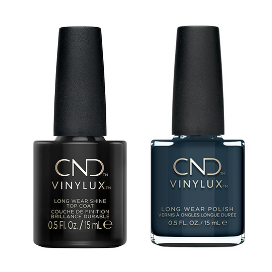 CND - Vinylux Topcoat & Indigo Frock 0.5 oz - #176