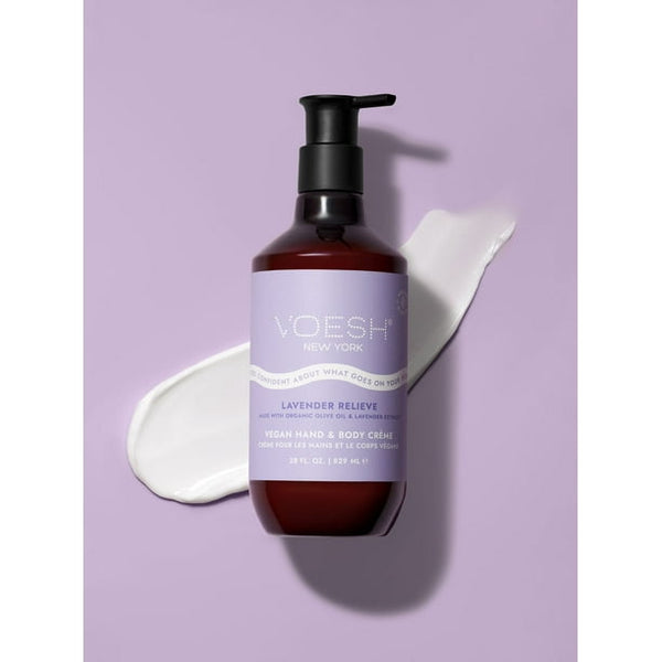 Voesh - Lavender Relieve Vegan Hand & Body Creme 28 oz