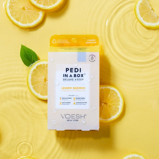 Voesh - Pedi in a Box Deluxe 4 Step - Lemon Quench