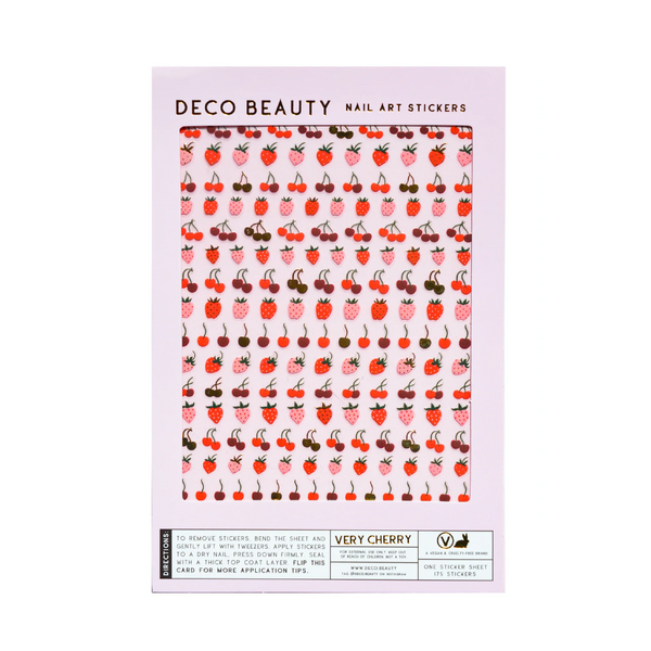 Deco Beauty - Nail Art Stickers - Very Cherry