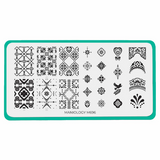 Maniology - Stamping Plate - Villa Mosaic #M696
