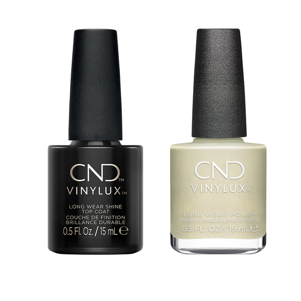 CND - Vinylux Topcoat & Rags To Stitches 0.5 oz - #451