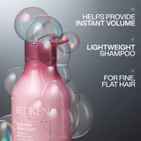 Redken - Volume Injection Shampoo – 1L / 33.8 oz