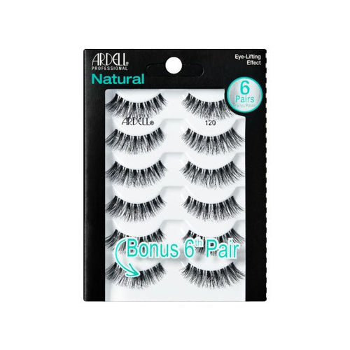 Ardell - Strip Lashes Multipacks 6 pck - Natural 120 