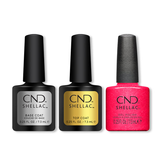 CND - Shellac Combo - Base, Top & Outrage-Yes