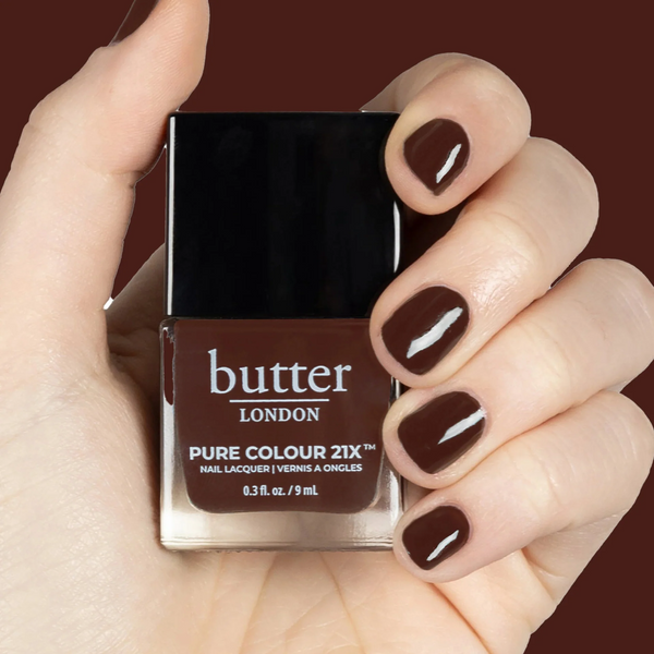 butter LONDON - Pure Colour - Boozy Chocolate - 21X Nail Lacquer